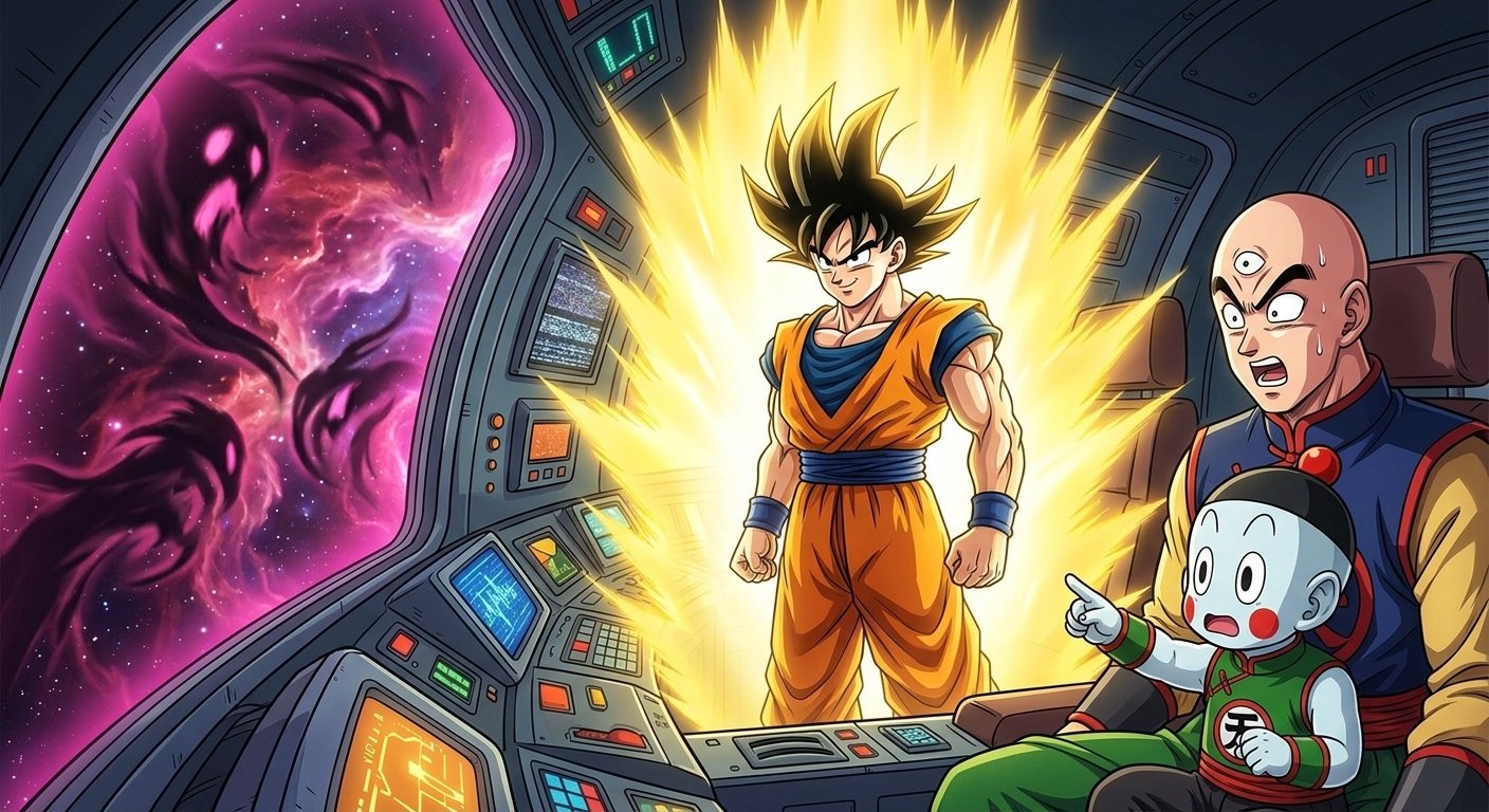Tien and Chiaotzu: Shadows in the Pink Nebula