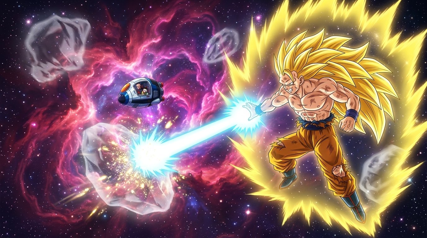 Tien and Chiaotzu: Shadows in the Pink Nebula