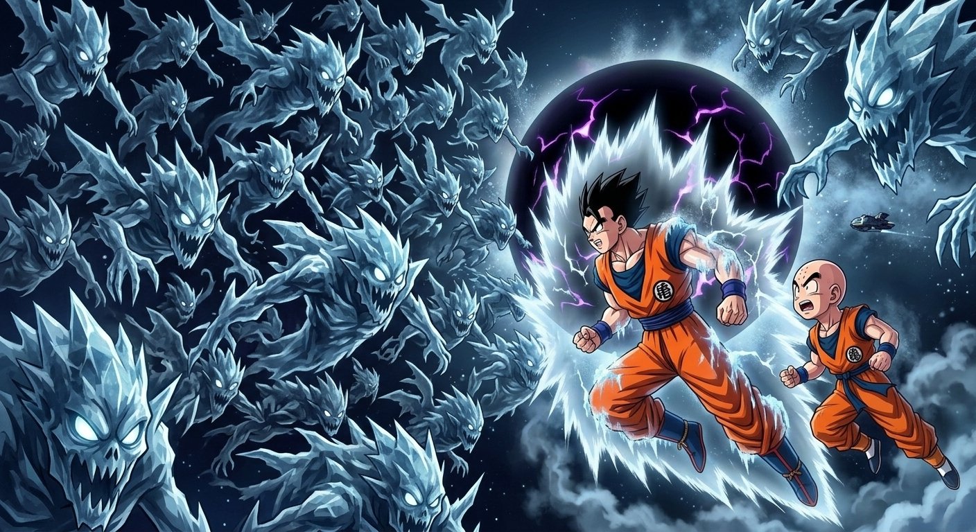 Gohan and the Sun of Shadows