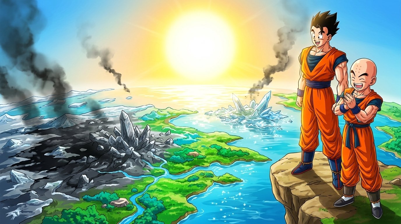 Gohan and the Sun of Shadows