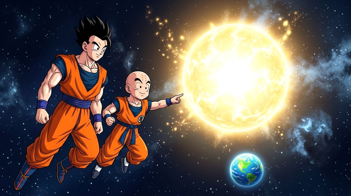 Gohan and the Sun of Shadows