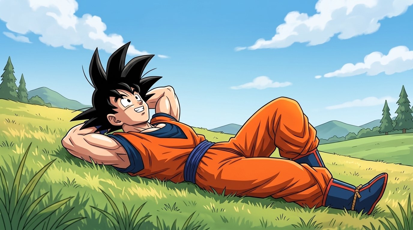 Goku and the Moon of Frozen Shadows