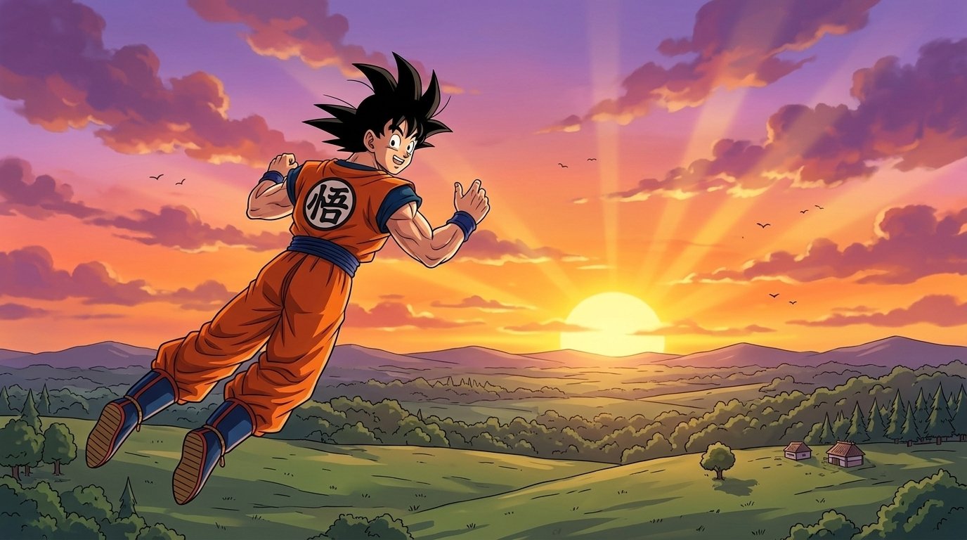 Goku and the Moon of Frozen Shadows