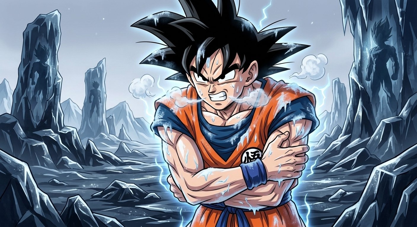Goku and the Moon of Frozen Shadows