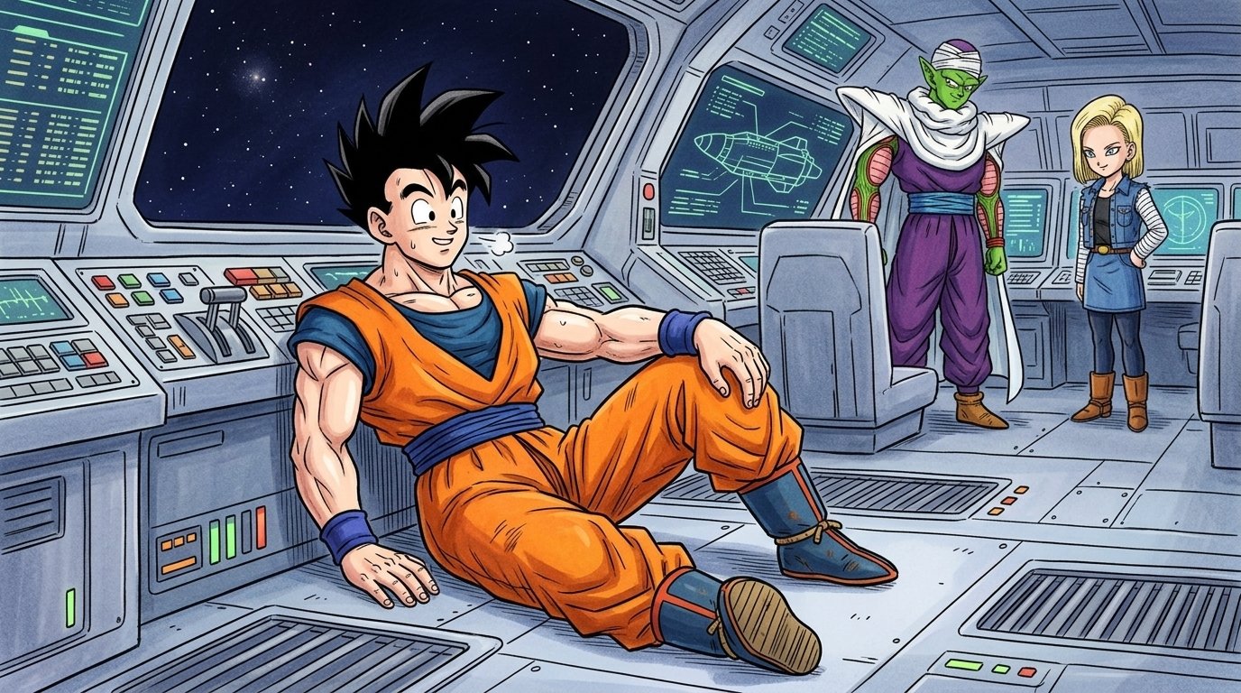 Gohan and the Abyss of Time