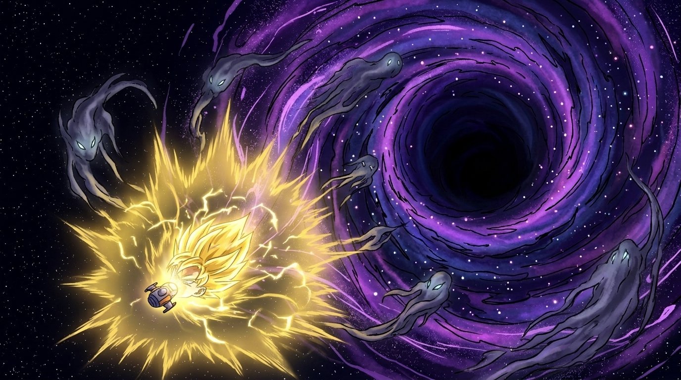 Gohan and the Abyss of Time