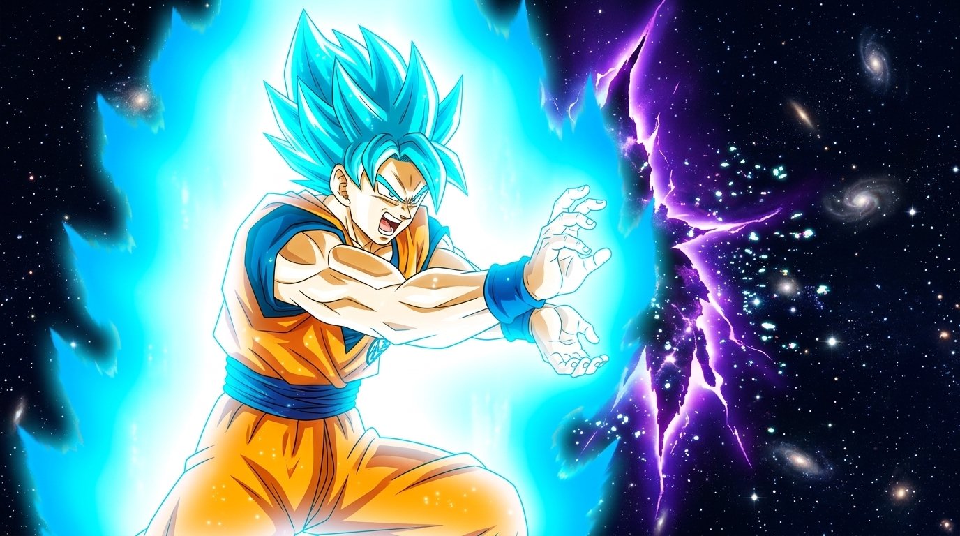 Goku and Hit: The Multiversal Glitch