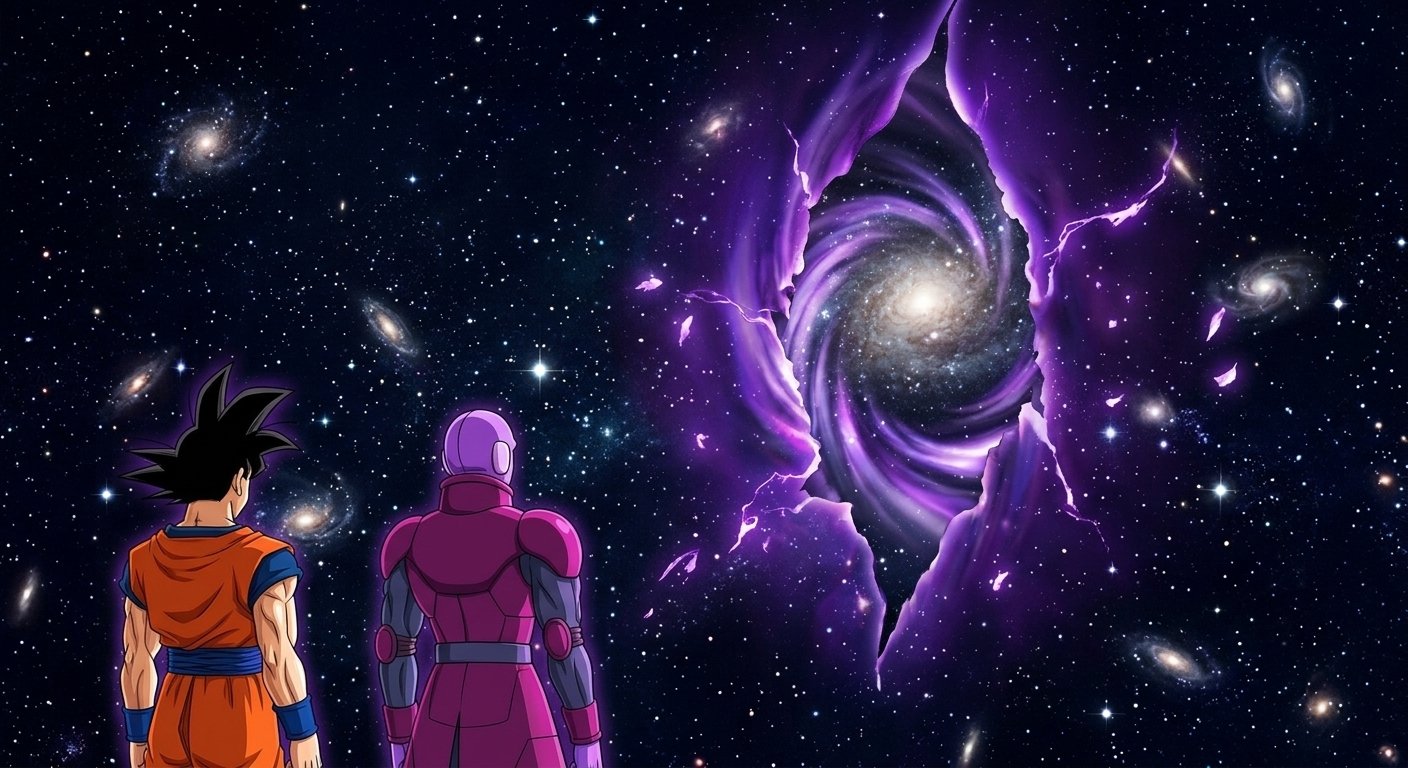 Goku and Hit: The Multiversal Glitch