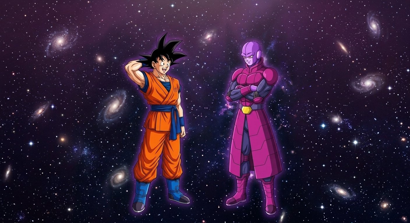 Goku and Hit: The Multiversal Glitch