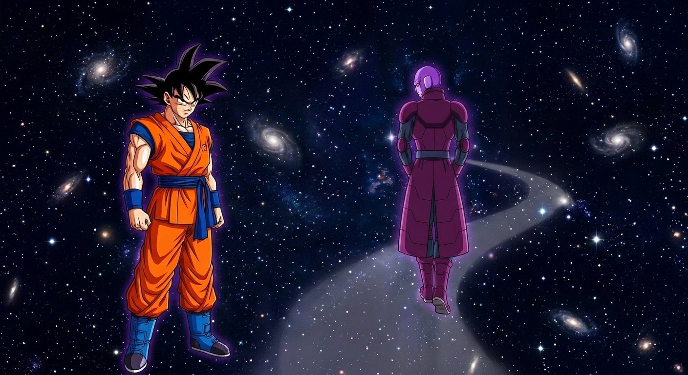 Goku and Hit: The Multiversal Glitch