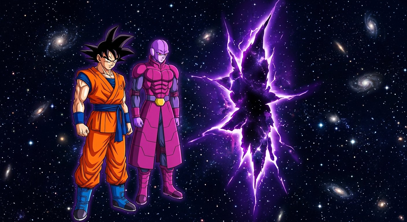 Goku and Hit: The Multiversal Glitch