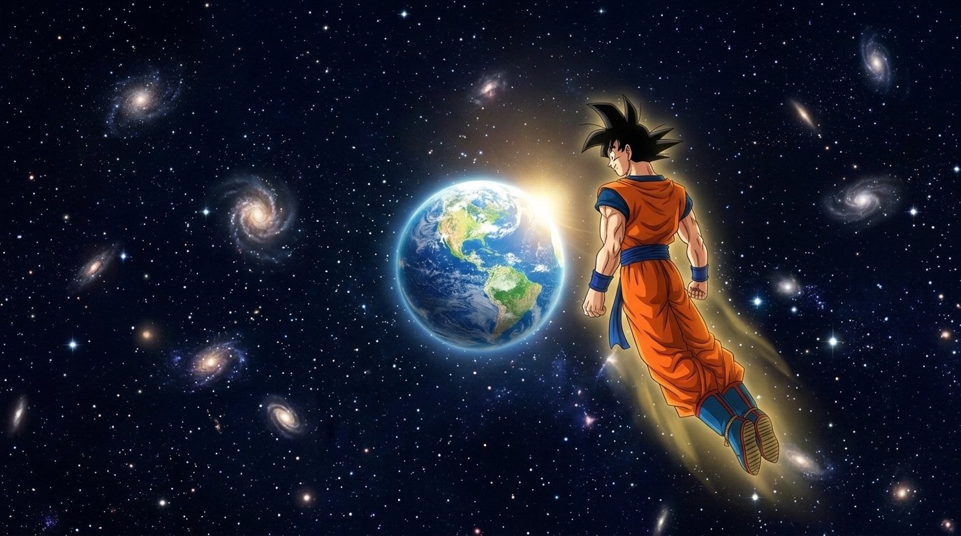 Goku and Hit: The Multiversal Glitch