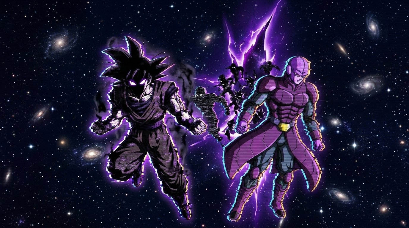 Goku and Hit: The Multiversal Glitch