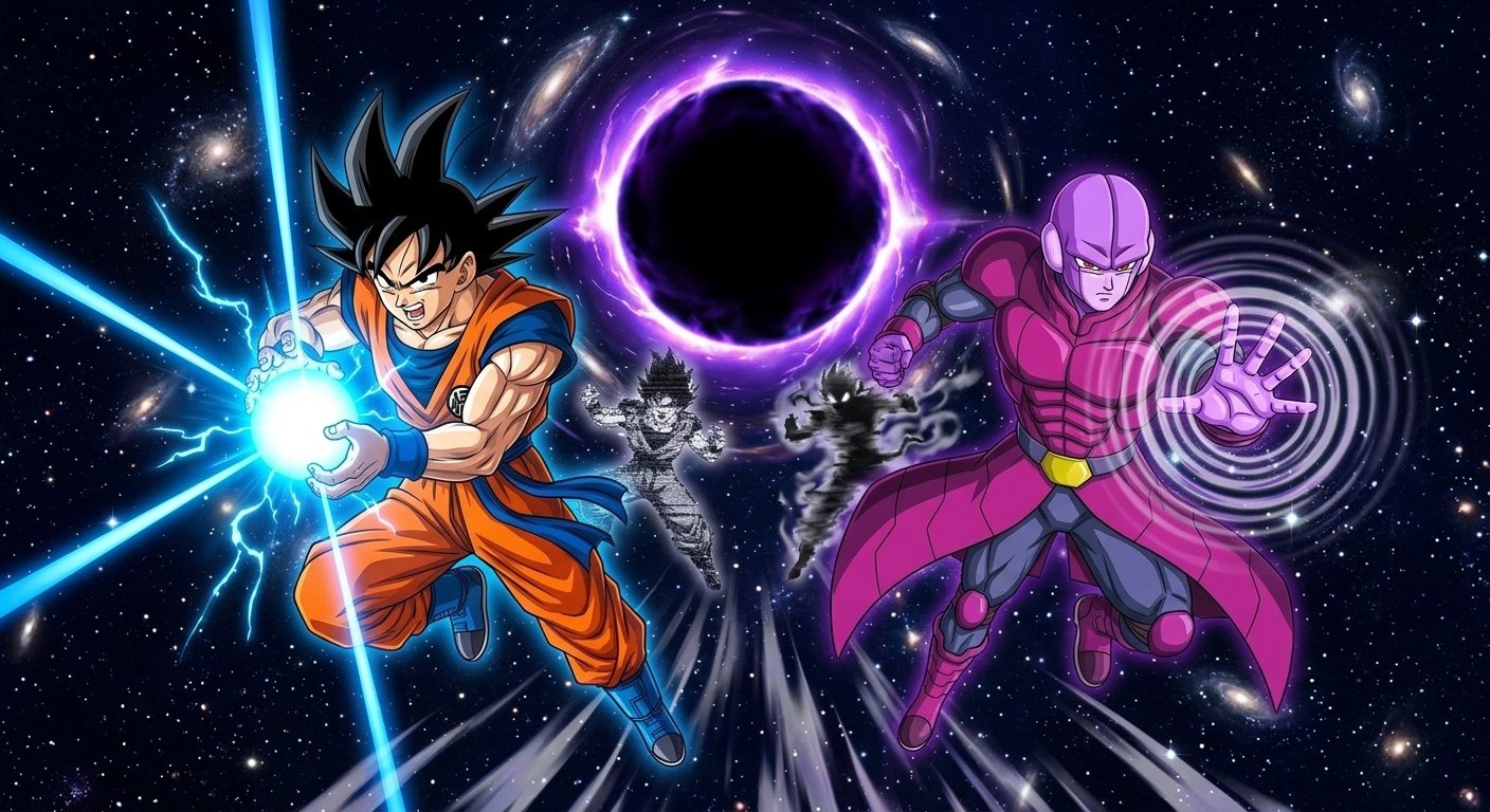 Goku and Hit: The Multiversal Glitch