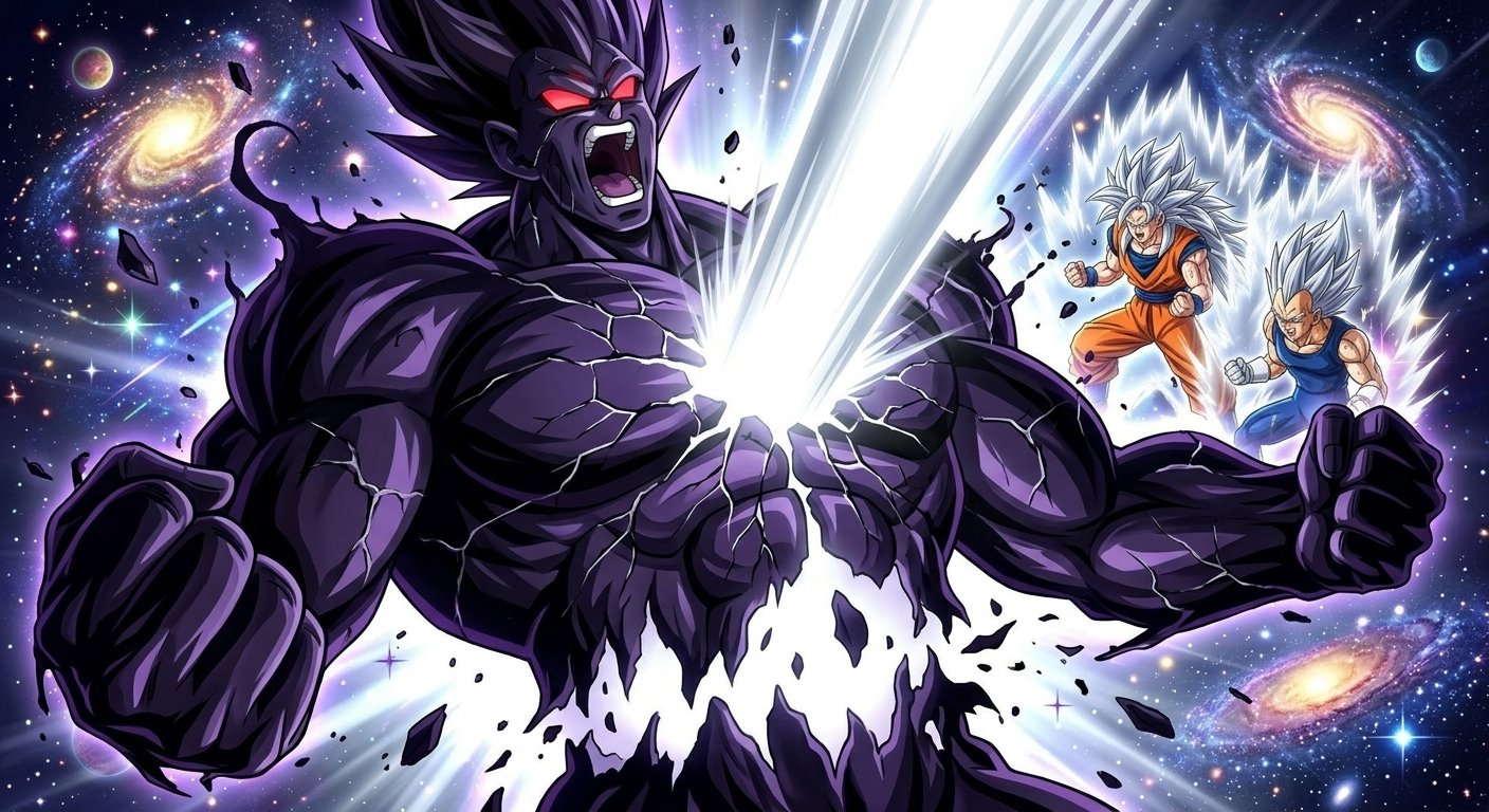 Goku and Vegeta: The Silver Light of the Void