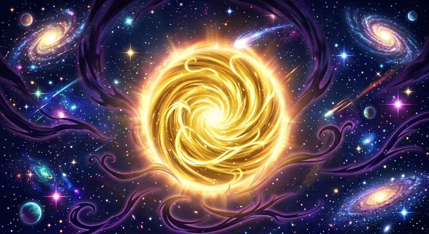 Goku and Vegeta: The Silver Light of the Void