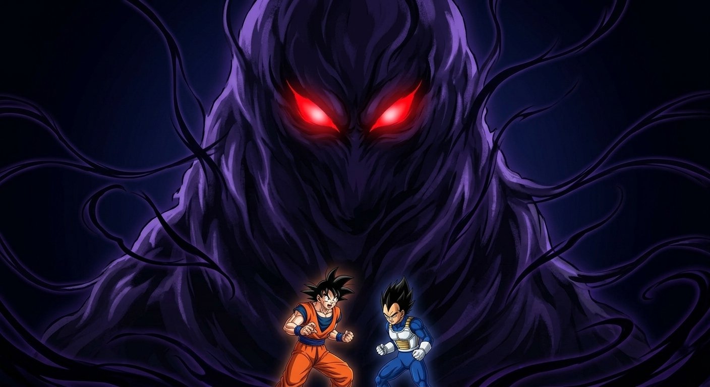 Goku and Vegeta: The Silver Light of the Void