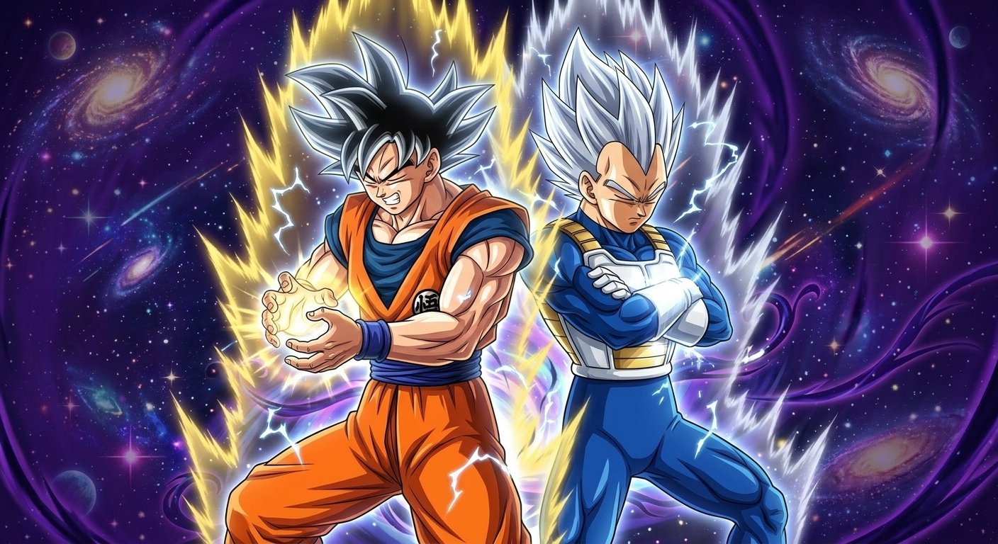 Goku and Vegeta: The Silver Light of the Void