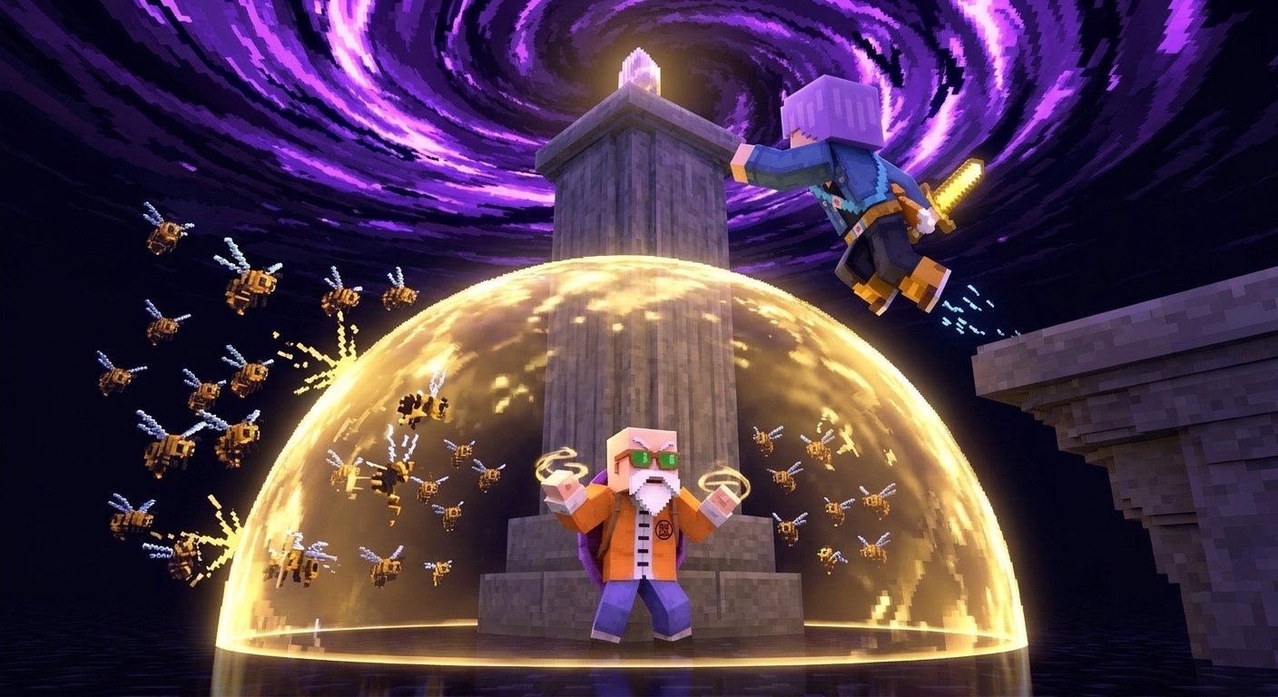 The Silent Void of Trunks and Roshi