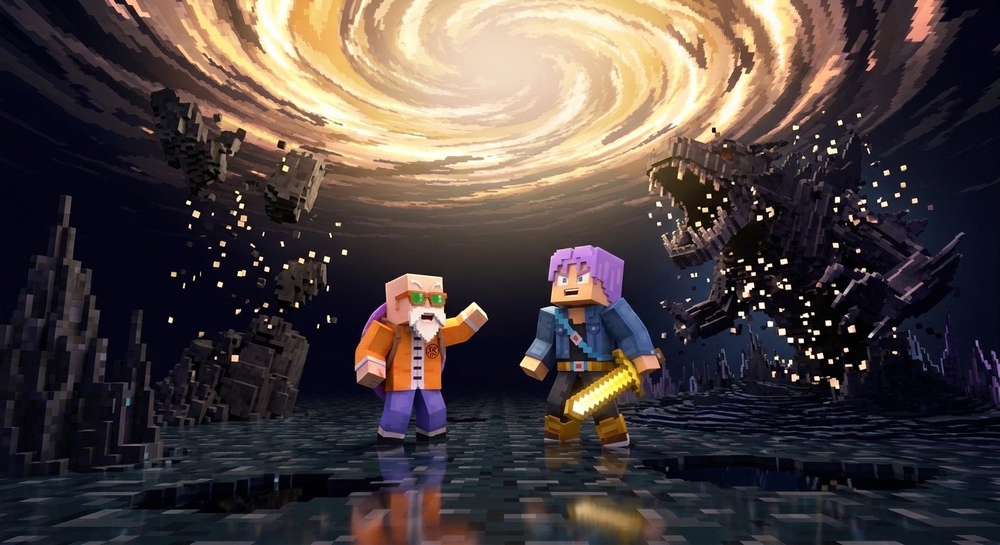 The Silent Void of Trunks and Roshi