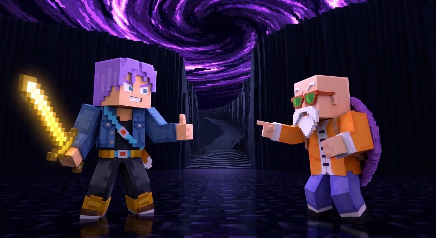 The Silent Void of Trunks and Roshi